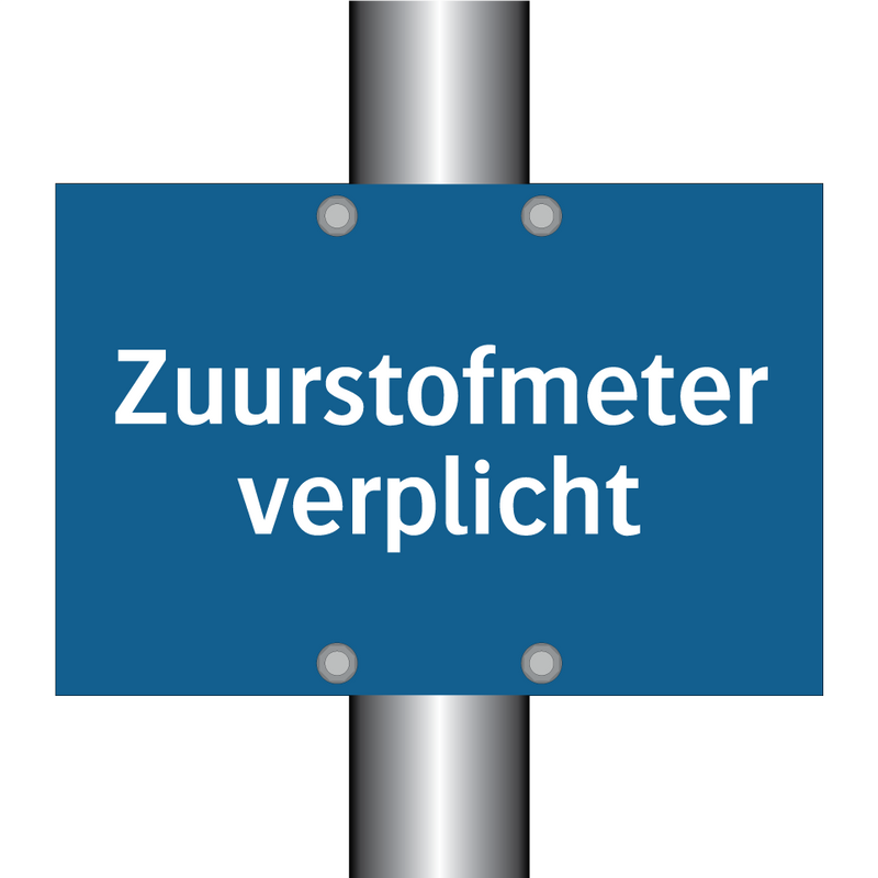 Zuurstofmeter verplicht & Zuurstofmeter verplicht & Zuurstofmeter verplicht