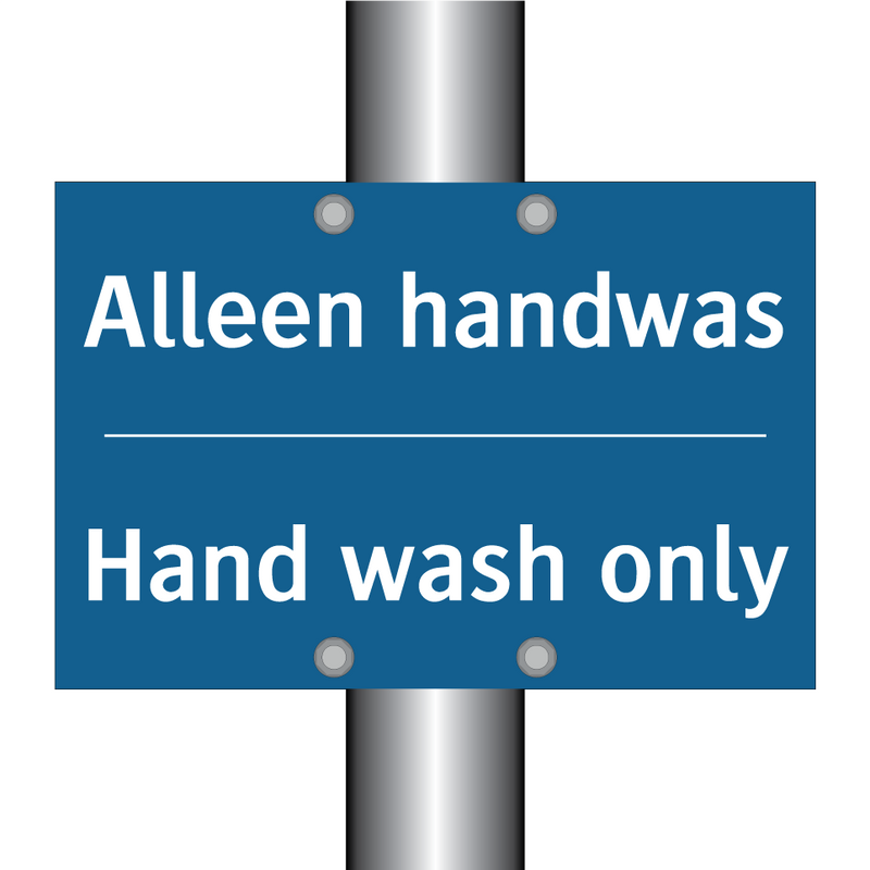 Alleen handwas - Hand wash only & Alleen handwas - Hand wash only & Alleen handwas - Hand wash only