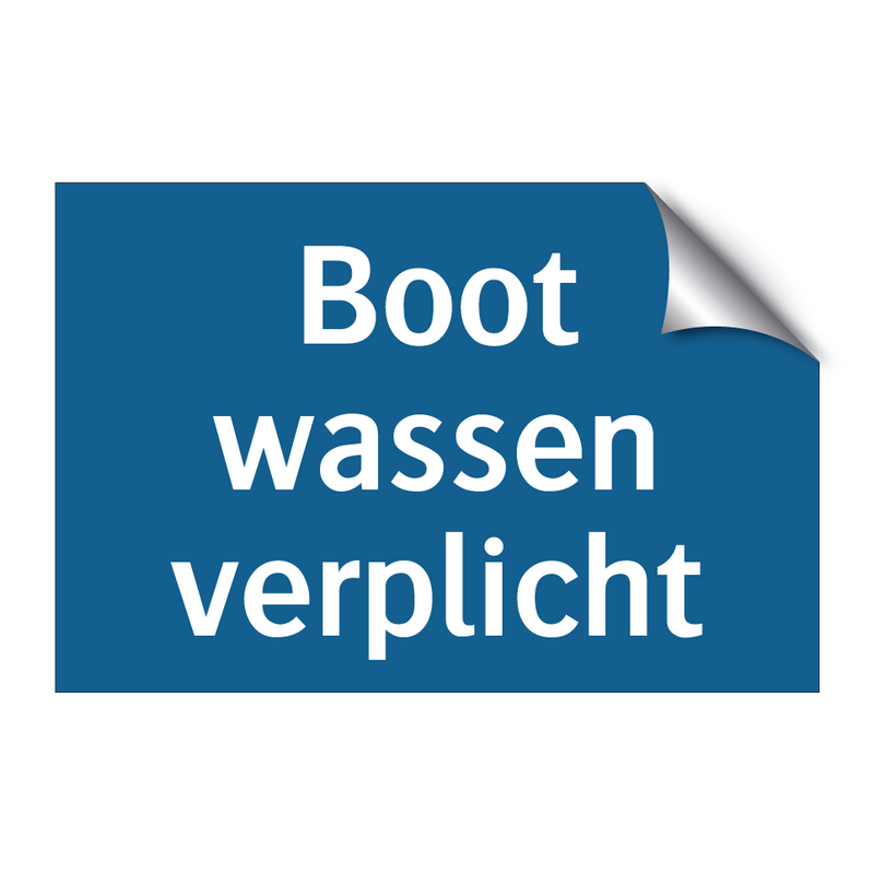 Boot wassen verplicht & Boot wassen verplicht & Boot wassen verplicht & Boot wassen verplicht