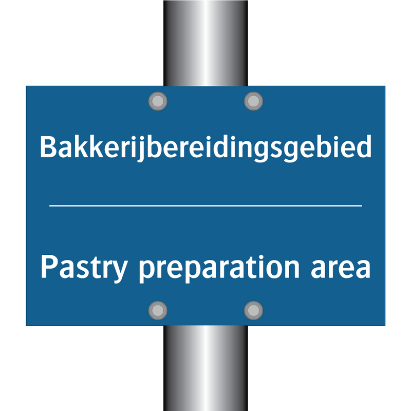 Bakkerijbereidingsgebied - Pastry preparation area