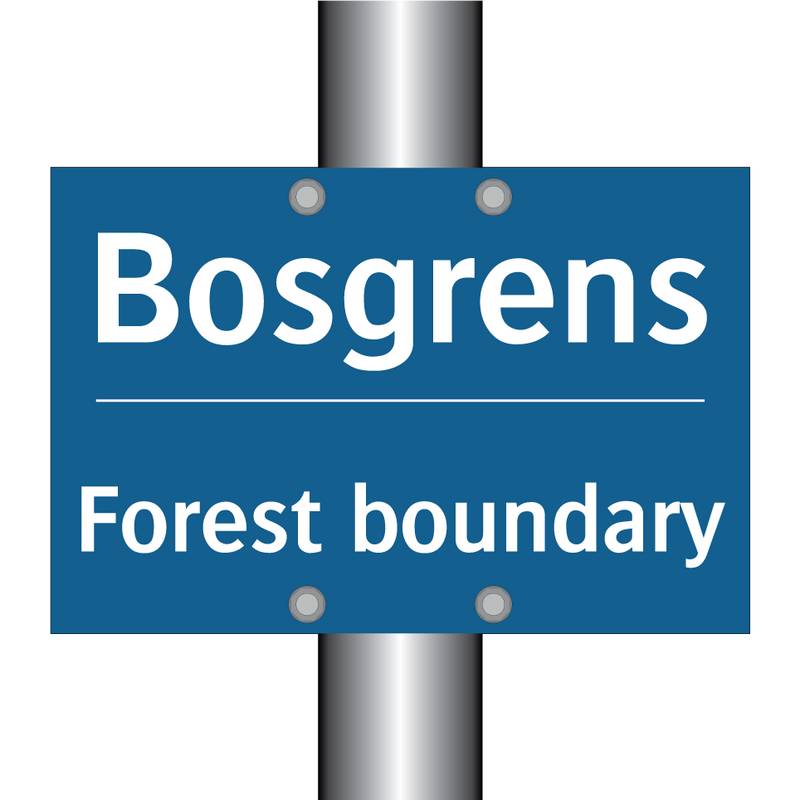 Bosgrens - Forest boundary & Bosgrens - Forest boundary & Bosgrens - Forest boundary