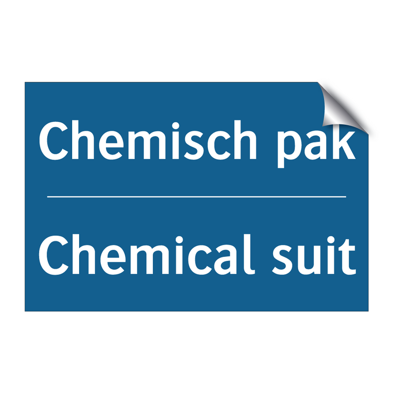 Chemisch pak - Chemical suit & Chemisch pak - Chemical suit & Chemisch pak - Chemical suit