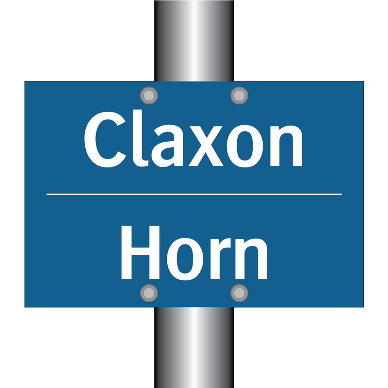 Claxon - Horn & Claxon - Horn & Claxon - Horn & Claxon - Horn & Claxon - Horn