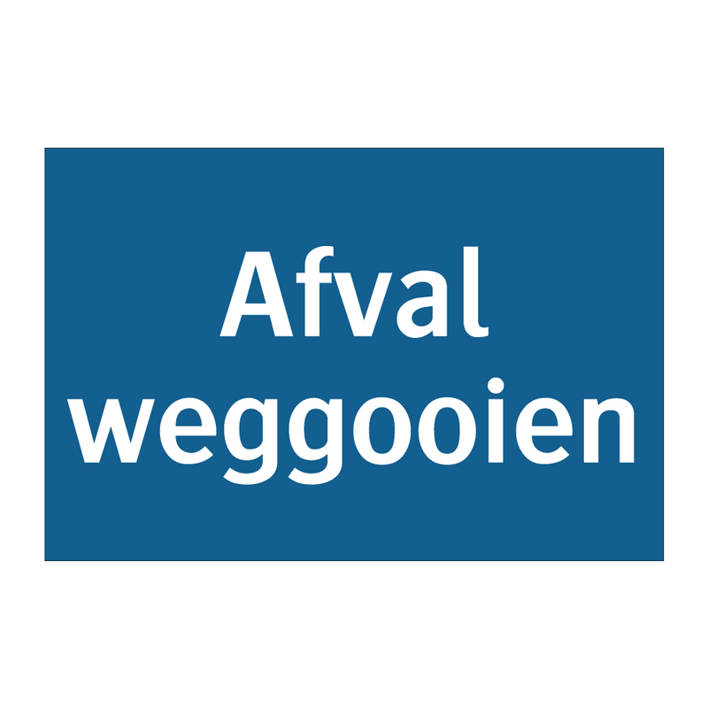 Afval weggooien & Afval weggooien & Afval weggooien & Afval weggooien & Afval weggooien