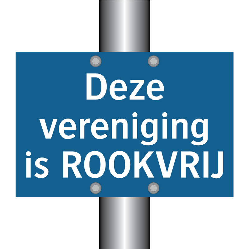 Deze vereniging is ROOKVRIJ & Deze vereniging is ROOKVRIJ & Deze vereniging is ROOKVRIJ