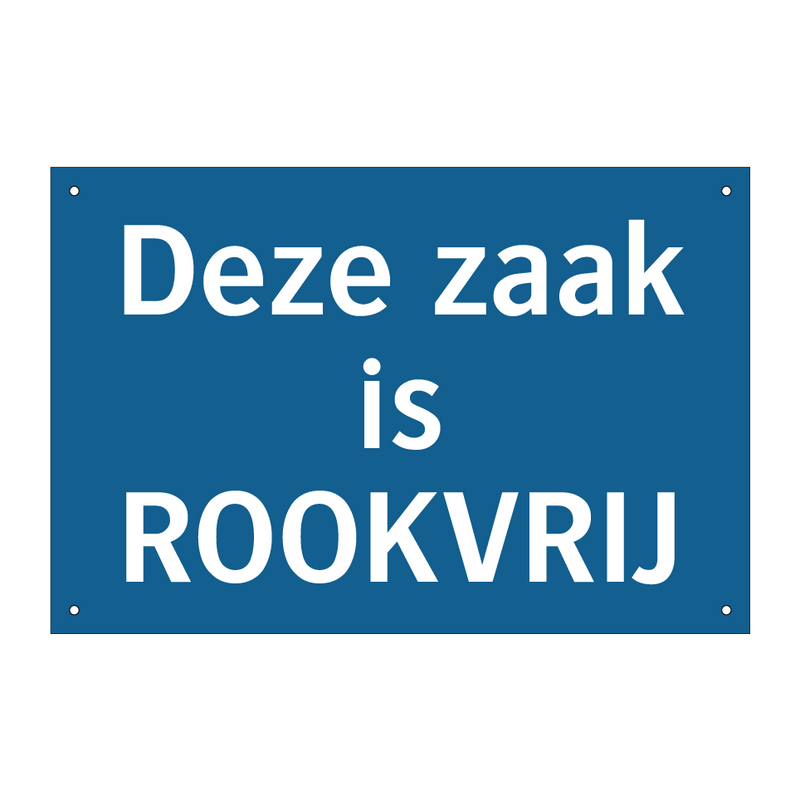 Deze zaak is ROOKVRIJ & Deze zaak is ROOKVRIJ & Deze zaak is ROOKVRIJ & Deze zaak is ROOKVRIJ