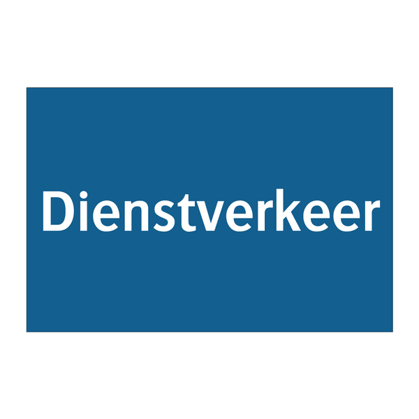 Dienstverkeer & Dienstverkeer & Dienstverkeer & Dienstverkeer & Dienstverkeer & Dienstverkeer