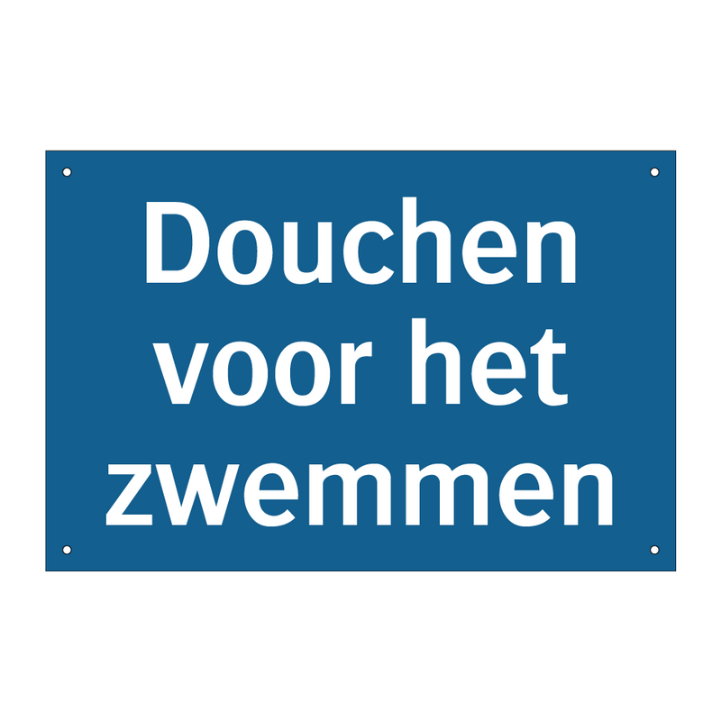 Douchen voor het zwemmen & Douchen voor het zwemmen & Douchen voor het zwemmen