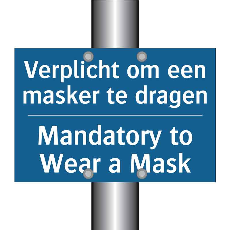 Verplicht om een ​​masker te dragen /.../ - Mandatory to Wear a Mask