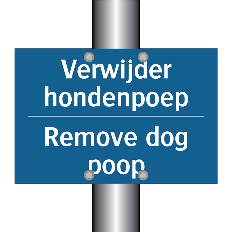 Verwijder hondenpoep - Remove dog poop & Verwijder hondenpoep - Remove dog poop