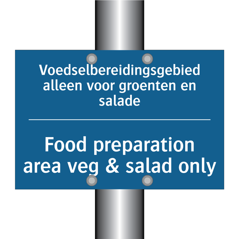 Voedselbereidingsgebied alleen /.../ - Food preparation area veg & salad /.../