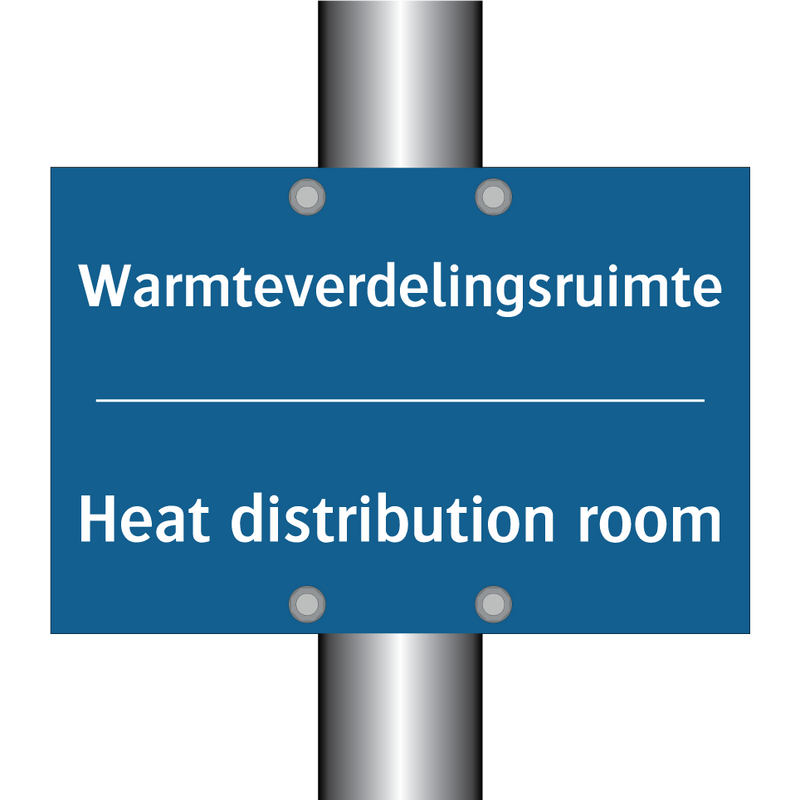 Warmteverdelingsruimte - Heat distribution room & Warmteverdelingsruimte - Heat distribution room