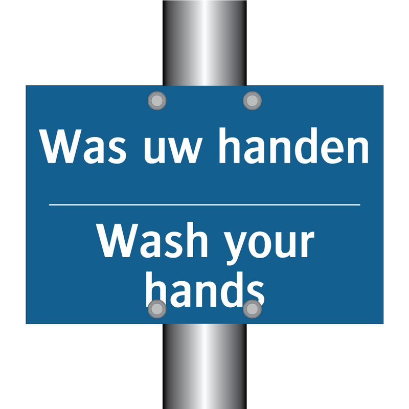 Was uw handen - Wash your hands & Was uw handen - Wash your hands & Was uw handen - Wash your hands