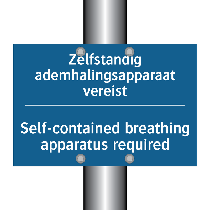 Zelfstandig ademhalingsapparaat /.../ - Self-contained breathing apparatus /.../