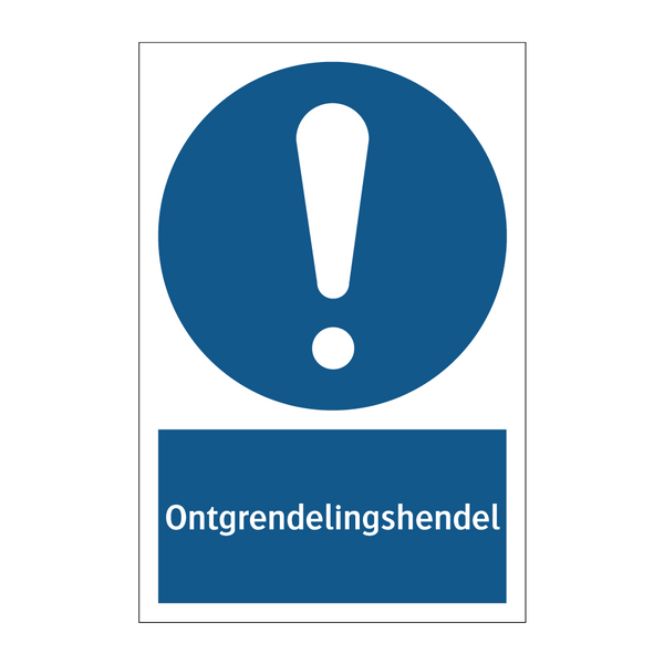 Ontgrendelingshendel & Ontgrendelingshendel & Ontgrendelingshendel & Ontgrendelingshendel