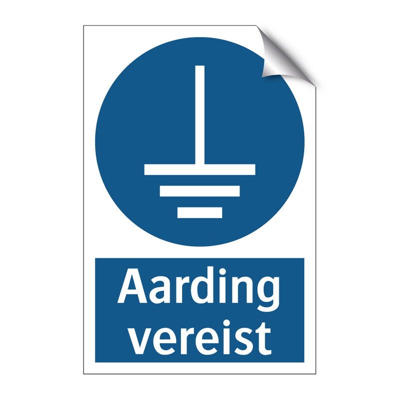 Aarding vereist & Aarding vereist & Aarding vereist & Aarding vereist