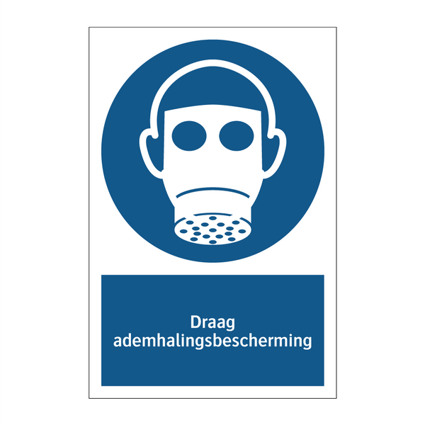 Draag ademhalingsbescherming & Draag ademhalingsbescherming & Draag ademhalingsbescherming