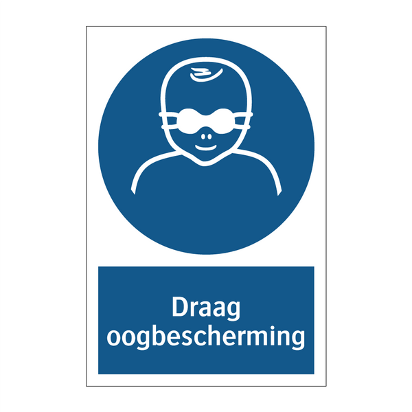 Draag oogbescherming & Draag oogbescherming & Draag oogbescherming & Draag oogbescherming