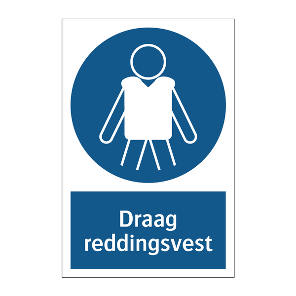 Draag reddingsvest & Draag reddingsvest & Draag reddingsvest & Draag reddingsvest