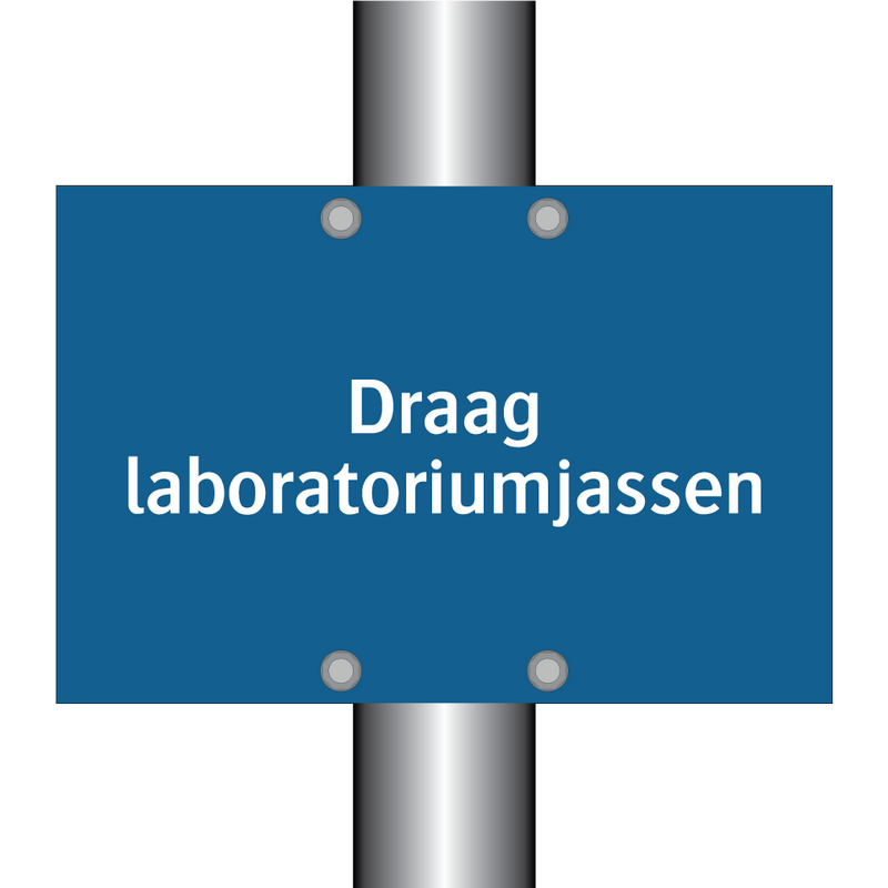 Draag laboratoriumjassen & Draag laboratoriumjassen & Draag laboratoriumjassen