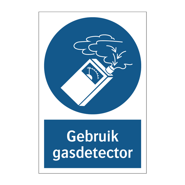 Gebruik gasdetector & Gebruik gasdetector & Gebruik gasdetector & Gebruik gasdetector