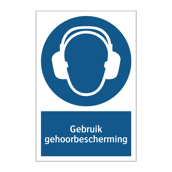 Gebruik gehoorbescherming & Gebruik gehoorbescherming & Gebruik gehoorbescherming