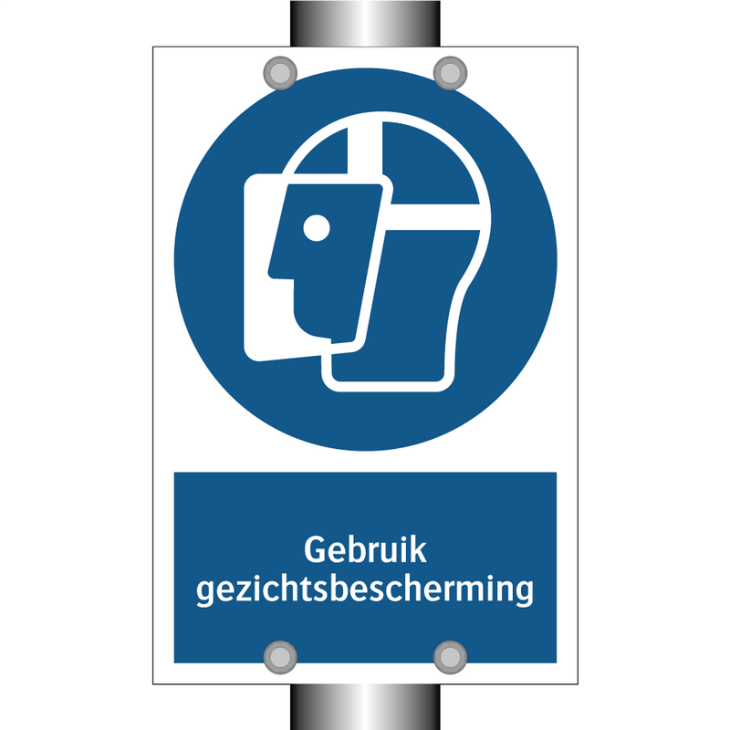 Gebruik gezichtsbescherming & Gebruik gezichtsbescherming & Gebruik gezichtsbescherming