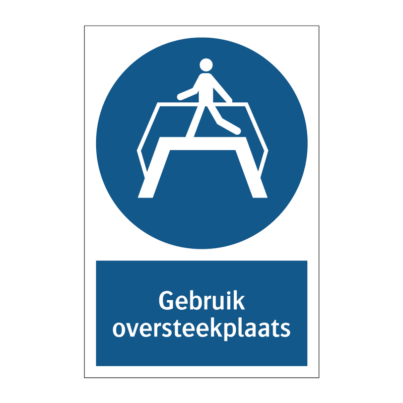 Gebruik oversteekplaats & Gebruik oversteekplaats & Gebruik oversteekplaats