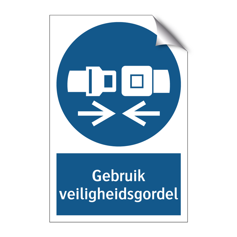 Gebruik veiligheidsgordel & Gebruik veiligheidsgordel & Gebruik veiligheidsgordel