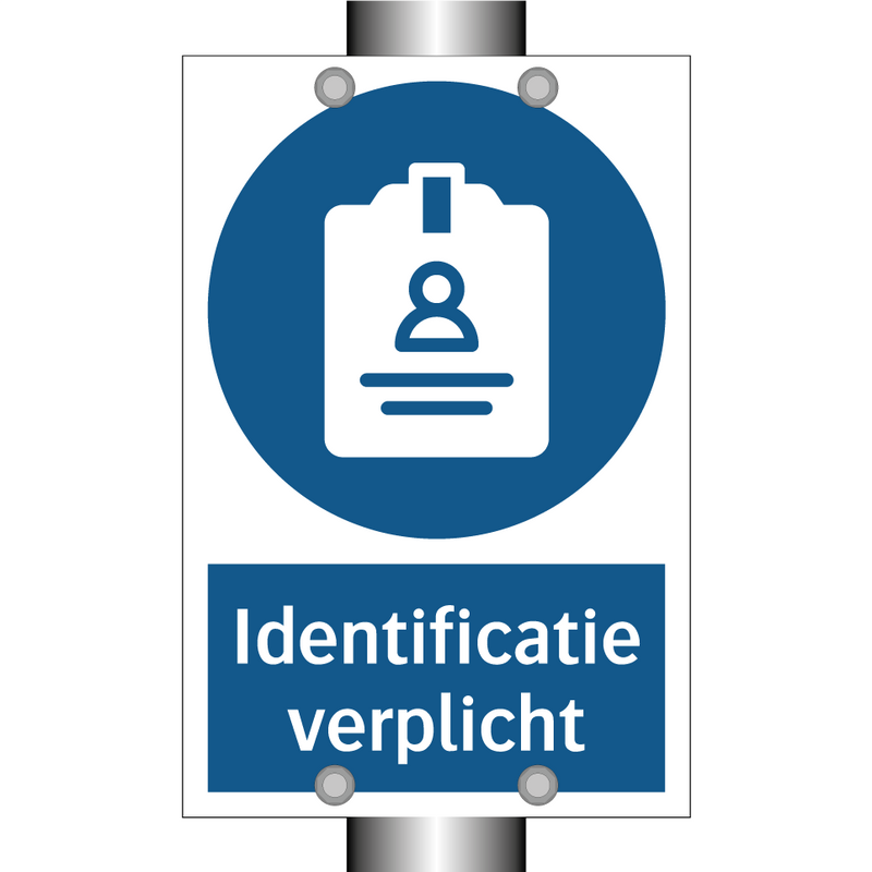 Identificatie verplicht & Identificatie verplicht & Identificatie verplicht