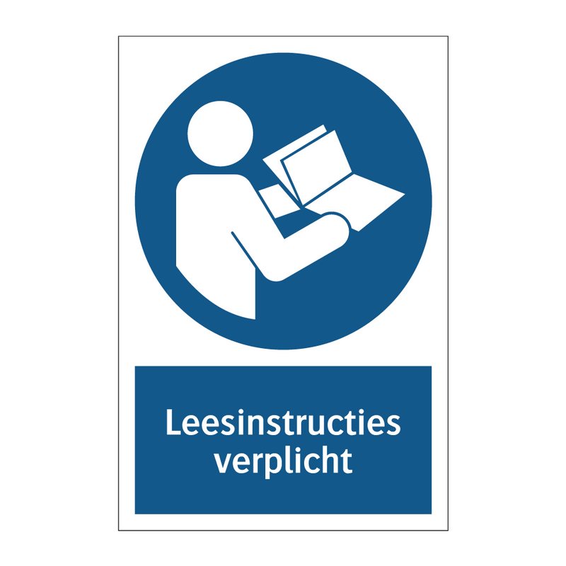 Leesinstructies verplicht & Leesinstructies verplicht & Leesinstructies verplicht