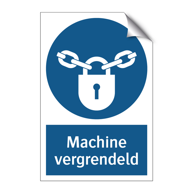 Machine vergrendeld & Machine vergrendeld & Machine vergrendeld & Machine vergrendeld