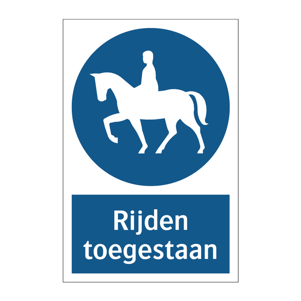 Rijden toegestaan & Rijden toegestaan & Rijden toegestaan & Rijden toegestaan & Rijden toegestaan