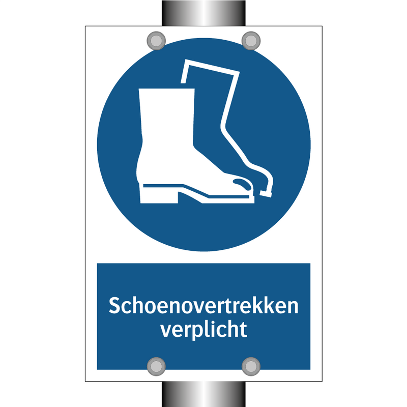 Schoenovertrekken verplicht & Schoenovertrekken verplicht & Schoenovertrekken verplicht