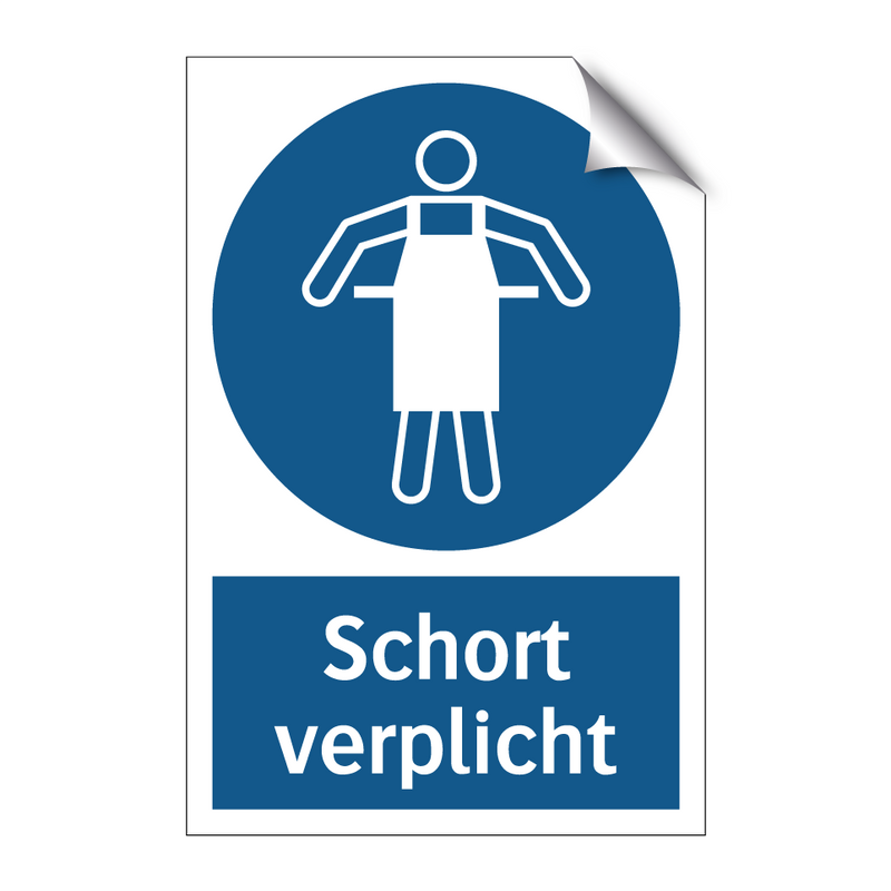 Schort verplicht & Schort verplicht & Schort verplicht & Schort verplicht