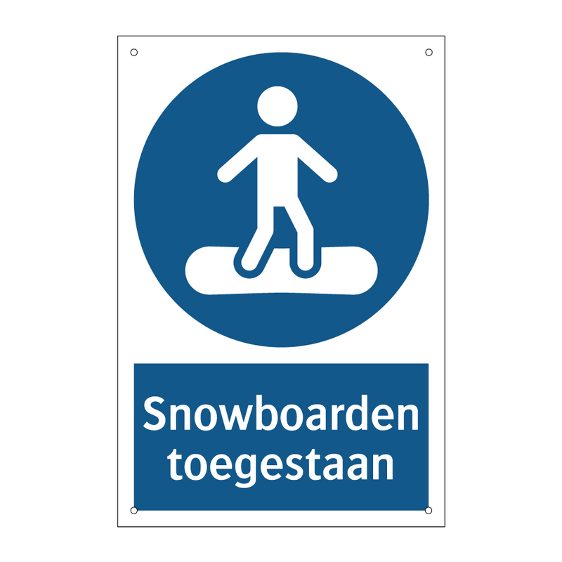 Snowboarden toegestaan & Snowboarden toegestaan & Snowboarden toegestaan & Snowboarden toegestaan