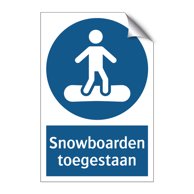 Snowboarden toegestaan & Snowboarden toegestaan & Snowboarden toegestaan & Snowboarden toegestaan