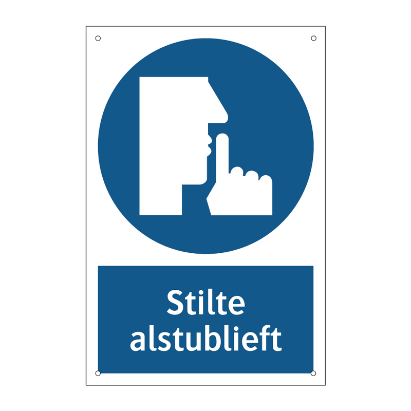 Stilte alstublieft & Stilte alstublieft & Stilte alstublieft & Stilte alstublieft