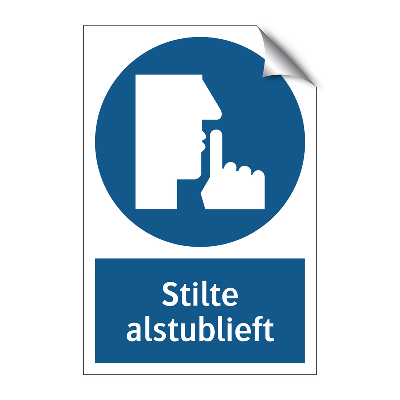 Stilte alstublieft & Stilte alstublieft & Stilte alstublieft & Stilte alstublieft