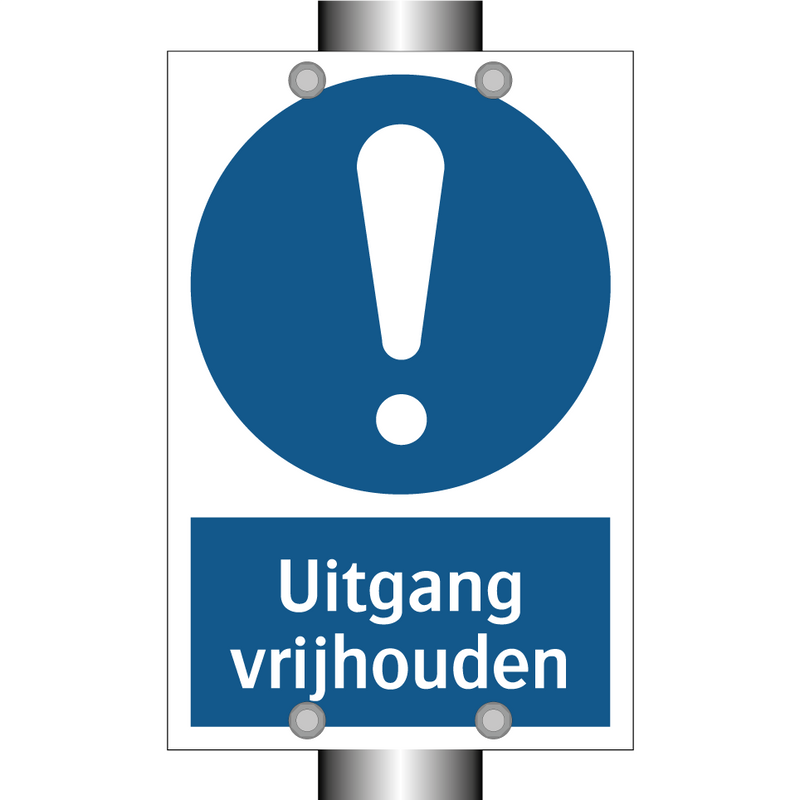 Uitgang vrijhouden & Uitgang vrijhouden & Uitgang vrijhouden & Uitgang vrijhouden