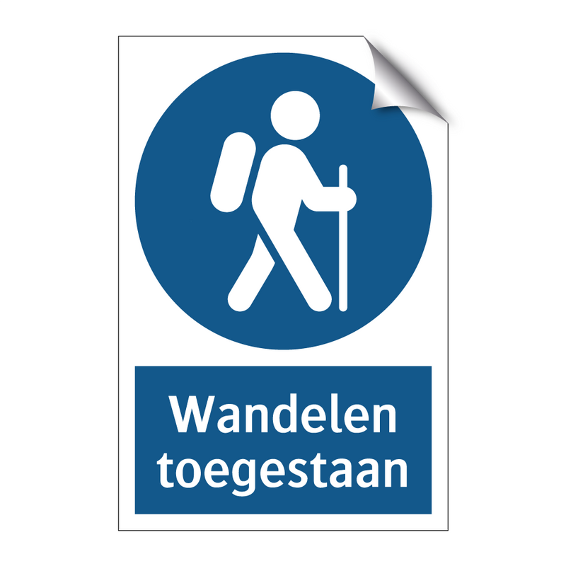 Wandelen toegestaan & Wandelen toegestaan & Wandelen toegestaan & Wandelen toegestaan