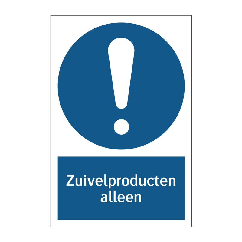 Zuivelproducten alleen & Zuivelproducten alleen & Zuivelproducten alleen & Zuivelproducten alleen