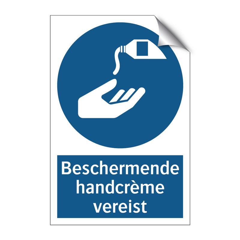 Beschermende handcrème vereist & Beschermende handcrème vereist & Beschermende handcrème vereist