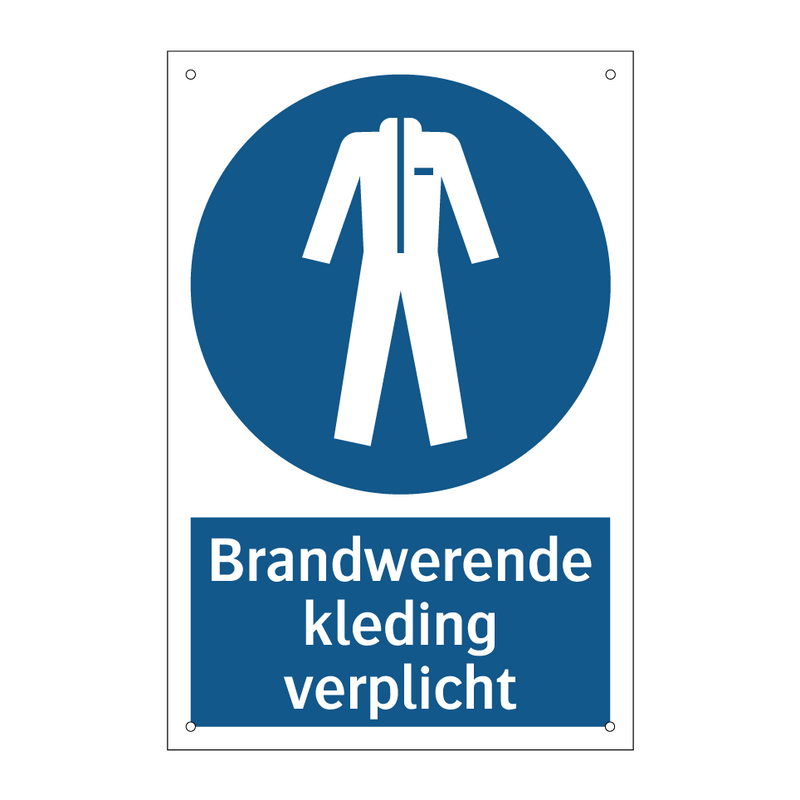 Brandwerende kleding verplicht & Brandwerende kleding verplicht & Brandwerende kleding verplicht