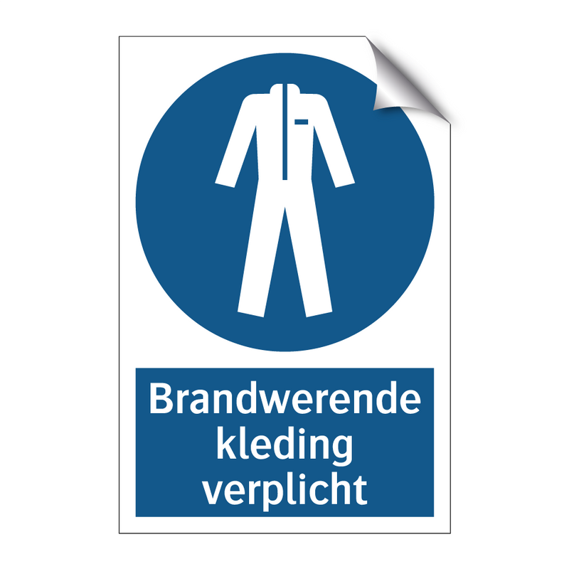 Brandwerende kleding verplicht & Brandwerende kleding verplicht & Brandwerende kleding verplicht