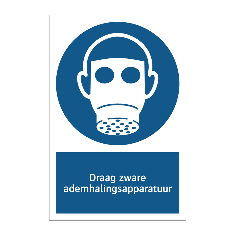 Draag zware ademhalingsapparatuur & Draag zware ademhalingsapparatuur