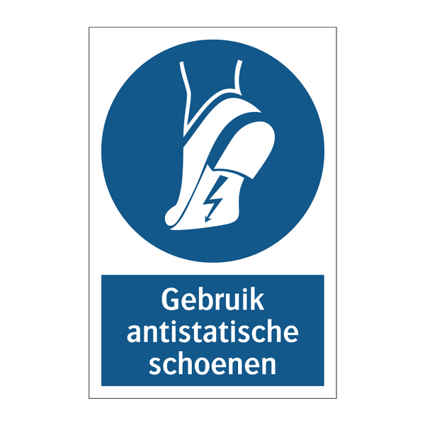 Gebruik antistatische schoenen & Gebruik antistatische schoenen & Gebruik antistatische schoenen