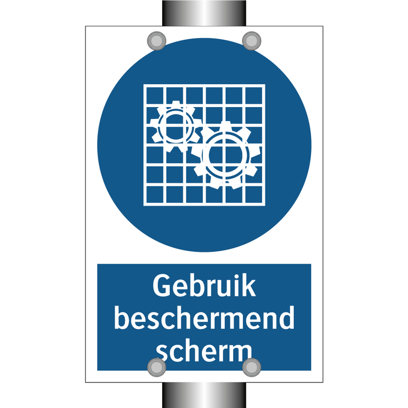 Gebruik beschermend scherm & Gebruik beschermend scherm & Gebruik beschermend scherm