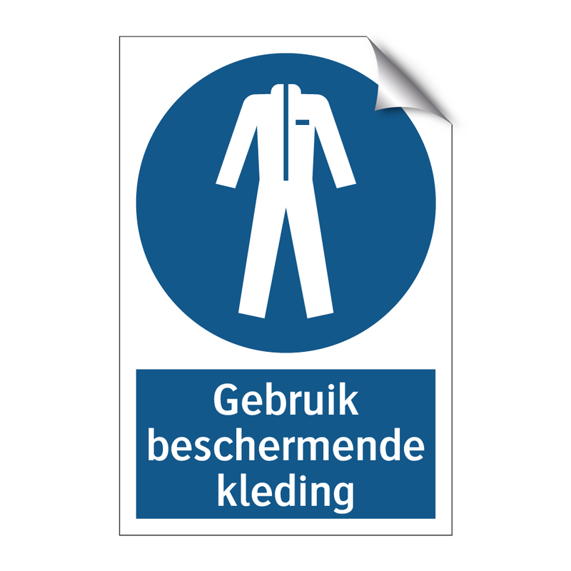 Gebruik beschermende kleding & Gebruik beschermende kleding & Gebruik beschermende kleding