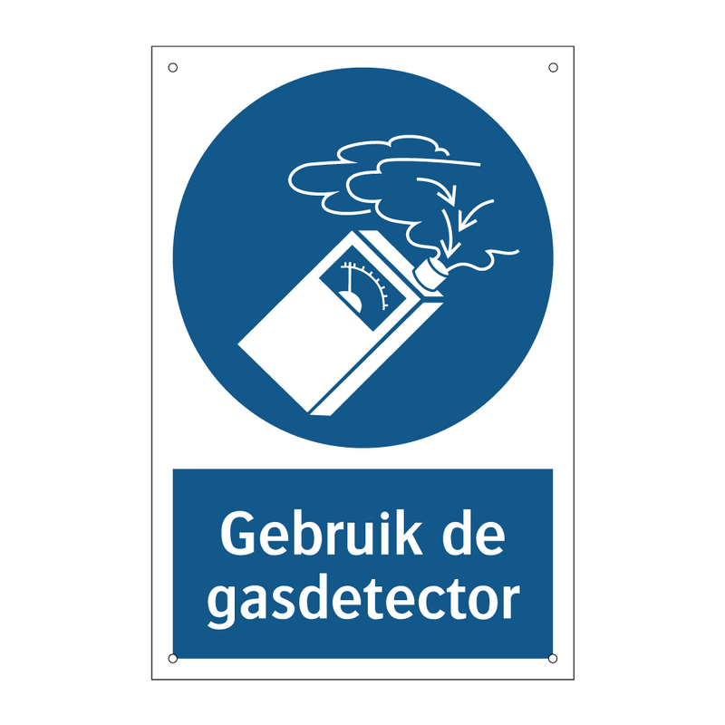 Gebruik de gasdetector & Gebruik de gasdetector & Gebruik de gasdetector & Gebruik de gasdetector